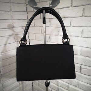 Miche Black Classic Base Bag with Faux Leather Rolled Handles Lined